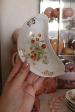 Load image into Gallery viewer, (1) Vintage Strawberry Crescent Moon Plate