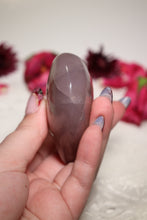 Load image into Gallery viewer, Lavender Rose Quartz Heart