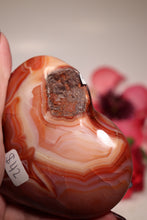 Load image into Gallery viewer, Carnelian Heart with Natural Cave