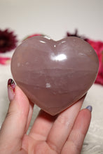 Load image into Gallery viewer, Lavender Rose Quartz Heart