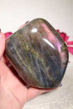 Load image into Gallery viewer, Teal & Magenta Chunky Labradorite Freeform