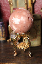 Load image into Gallery viewer, Bubblegum Pink Amethyst x Flower Agate Sphere