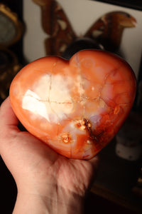 *IMPERFECT* Carnelian Heart