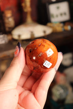 Load image into Gallery viewer, Peachy-Pink Carnelian Sphere