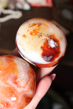 Load image into Gallery viewer, Unique Carnelian Palmstones