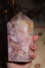 Load image into Gallery viewer, Juicy Lavender Semi-Polished Pink Amethyst Tower