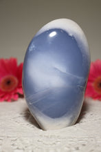 Load image into Gallery viewer, Unique Milky-White Blue Chalcedony Freeform