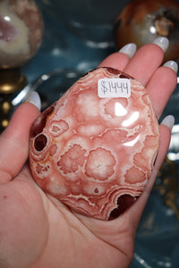 Gel Rhodochrosite Polished Collector’s Piece