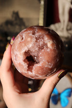 Load image into Gallery viewer, Raspberry Pink Amethyst Sphere