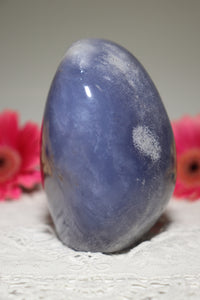 Juicy Deep Blue Chalcedony Freeform