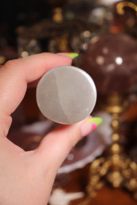 (1) Satin Spar Selenite Cleansing Cylinder