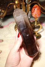 Load image into Gallery viewer, Semi-Polished Twin Termination Smokey Quartz Tower