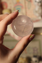 Load image into Gallery viewer, Dreamy STAR Rose Quartz Palmstones - You Choose!