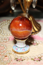 Load image into Gallery viewer, Funky Banded Carnelian Sphere