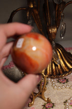 Load image into Gallery viewer, Yellow Peachy Carnelian Sphere