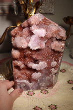 Load image into Gallery viewer, XXL Semi-Polished Saturated Pink Amethyst Tower