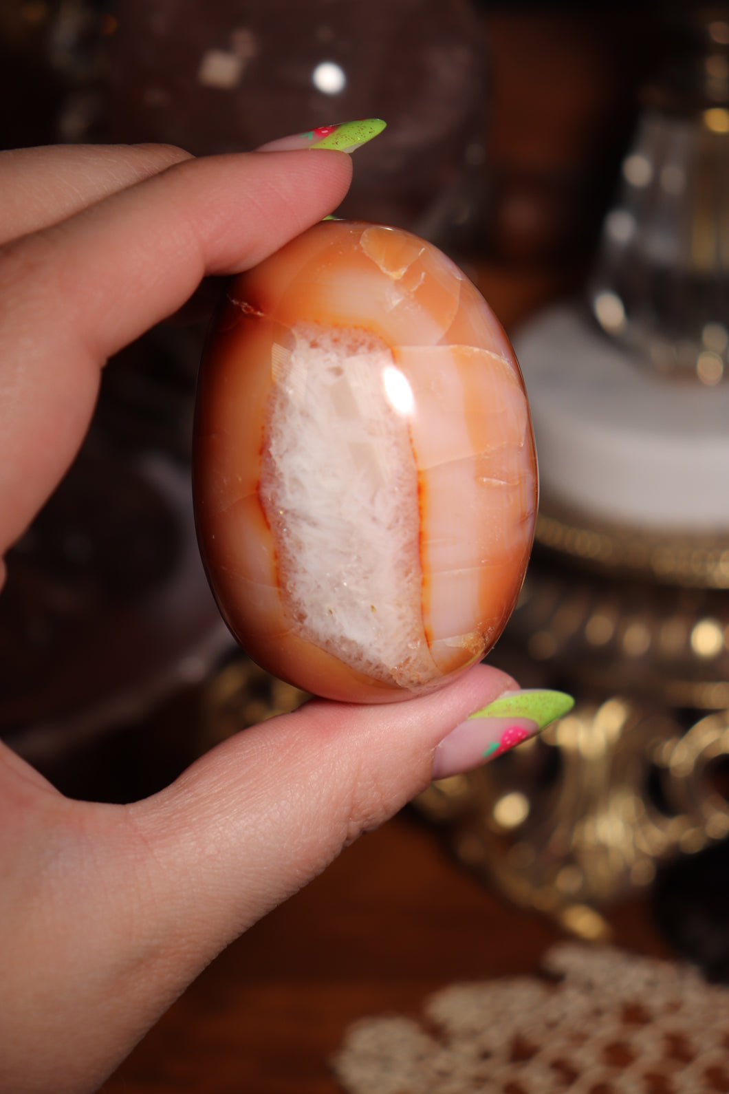 Carnelian Palmstones