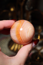 Load image into Gallery viewer, Peach Yogurt Carnelian Sphere