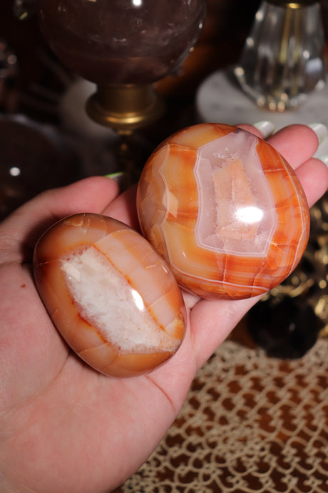 Carnelian Palmstones