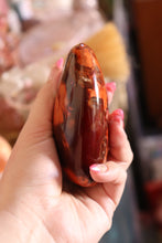Load image into Gallery viewer, Moody Toasty Carnelian Freeform with Mossy inclusions