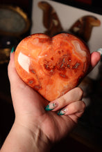 Load image into Gallery viewer, Large Carnelian Heart