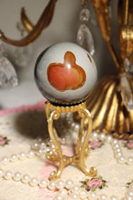 Load image into Gallery viewer, “Pumpkin” Polychrome Jasper Sphere