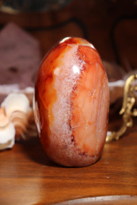 Quartzy Carnelian Freeform