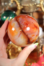 Load image into Gallery viewer, Large Vibrant Carnelian Sphere