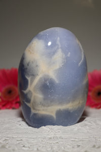 Chunky Dragon Egg Blue Chalcedony Freeform