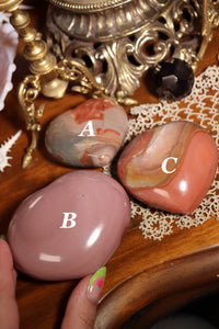 Polychrome Jasper Hearts