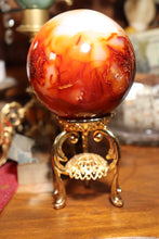 Load image into Gallery viewer, Large Vibrant Carnelian Sphere