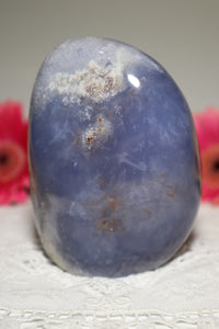 Juicy Deep Blue Chalcedony Freeform