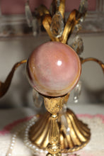 Load image into Gallery viewer, “Watercolor” Pink-Toned Polychrome Jasper Sphere