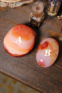 Carnelian Palmstones