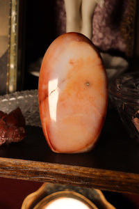 Creamy Peach Carnelian Freeform