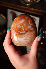 Load image into Gallery viewer, Funky Banded Carnelian Freeform with Quartz