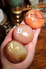 Load image into Gallery viewer, Carnelian Palmstones