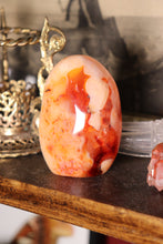 Load image into Gallery viewer, Carnelian Freeform with Quartz