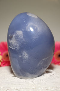 Chunky Blue Chalcedony Freeform