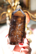 Load image into Gallery viewer, Crisp Gemmy Smokey Quartz Tower
