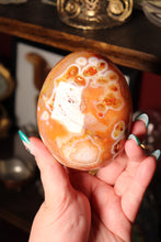 Load image into Gallery viewer, Funky Banded Carnelian Freeform with Quartz