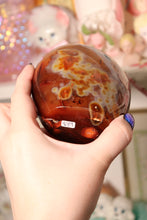 Load image into Gallery viewer, Chunky Unique Carnelian Freeform with Quartz