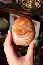 Load image into Gallery viewer, Funky Banded Carnelian Freeform with Quartz