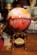 Load image into Gallery viewer, Large Vibrant Carnelian Sphere