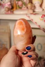 Load image into Gallery viewer, Peachy Carnelian and Quartz Freeform