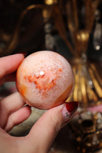 Load image into Gallery viewer, Carnelian Eyeball Sphere