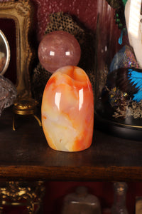 Strawberry Banana Carnelian Freeform