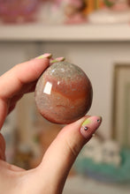 Load image into Gallery viewer, Reddish-Green Sea Jasper Palmstone
