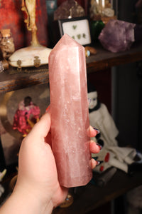 Dreamy Rose Quartz Towers