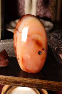 Creamy Peach Carnelian Freeform